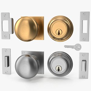 Door Knob Set V08