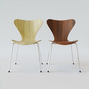 3d model series 7 3107 chair