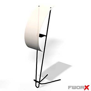free lamp standing 3d model