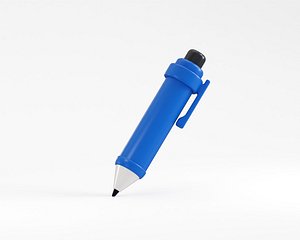 3D model Cartoon Ballpen