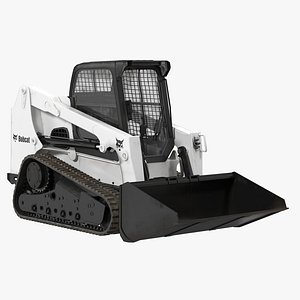 Bobcat Compact Tracked Front Loader 2 3D Model