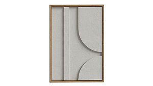 3D painting Relief Art Zoe 3D
