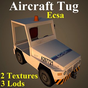 3D aircraft tug eca