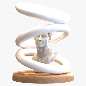 Optical Illusion Statue Animation