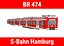 Bombardier Baureihe 474 - S-Bahn Hamburgo