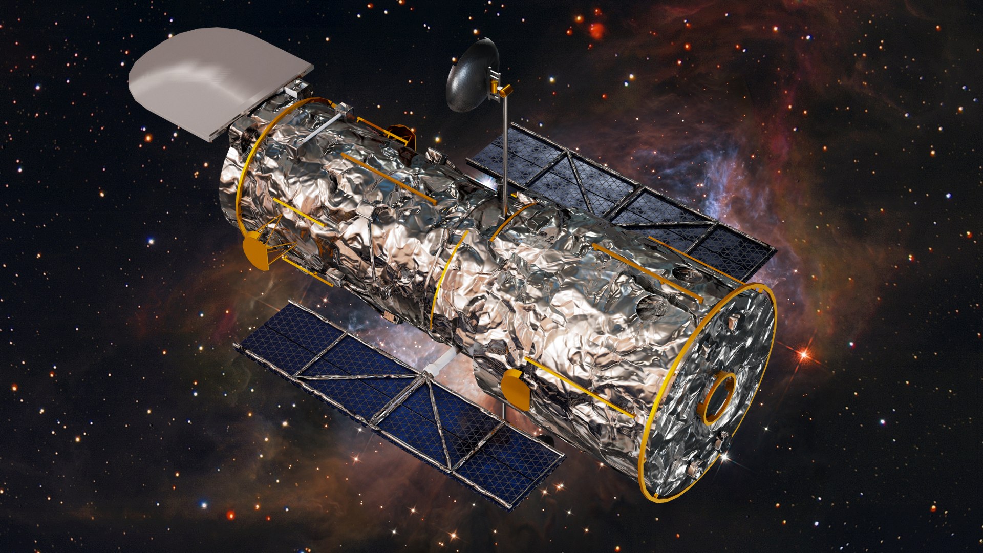 ハッブル宇宙望遠鏡NASA3Dモデル - TurboSquid 1478033