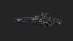 Pistol 3D Model 027 3D