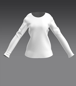 3D marvelous designer shirt model