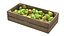 Caisse en bois pour poire