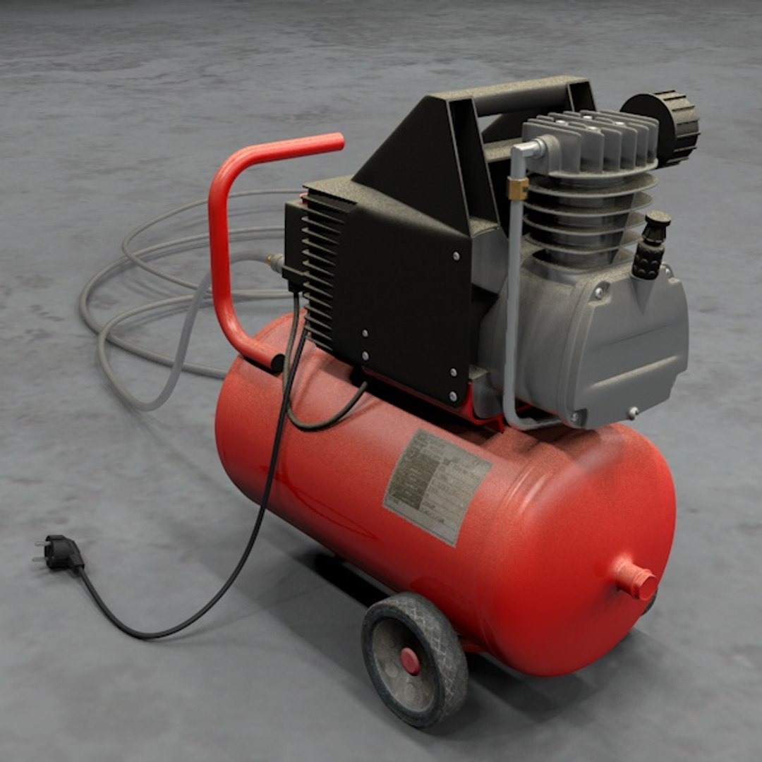 Compressor Machine C4d