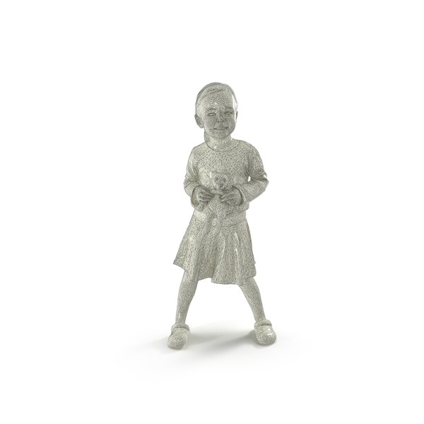 3D child scanned people model - TurboSquid 1248188