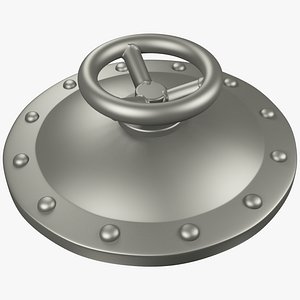 3D model ship hatch