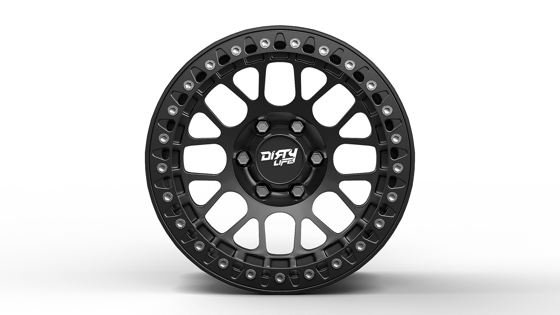 Dirty Life Mesa Beadlock Off Road Rim 3D Model - TurboSquid 2132561