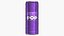 Slim Soda Can With Droplets 250ml V2 3D model