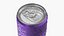 Slim Soda Can With Droplets 250ml V2 3D model