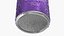 Slim Soda Can With Droplets 250ml V2 3D model