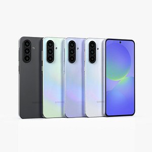 Samsung Galaxy A36 all color 3D model