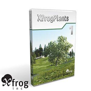 xfrogplants 1 plant flowers 3ds