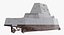 Zumwalt Class Destroyer US Stealth Ship