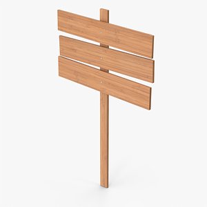 3D Wooden Signboard(2)