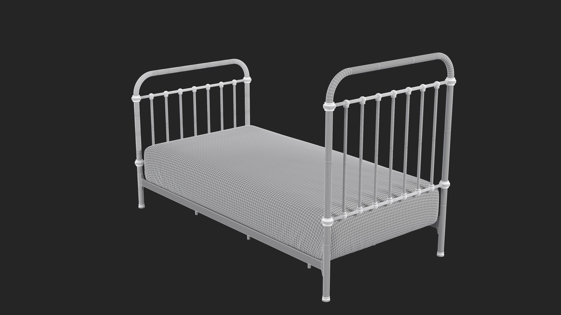 3D Black Metal Bed https://p.turbosquid.com/ts-thumb/It/fO6mDr/Ya/bed05_image4wire/jpg/1747151388/1920x1080/fit_q87/00019360145c6f55591b0a2623e41059dec08e81/bed05_image4wire.jpg