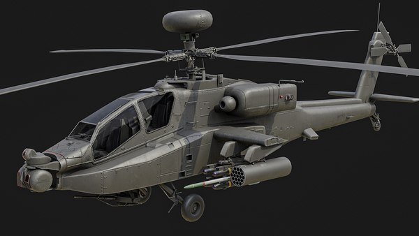 Apache ah64d 3D model - TurboSquid 1706668