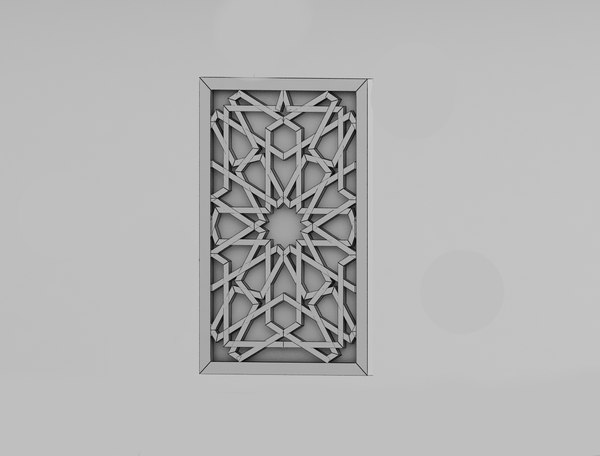 3D islamic pattern - TurboSquid 1161504