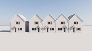 3D Sawston 91 house model