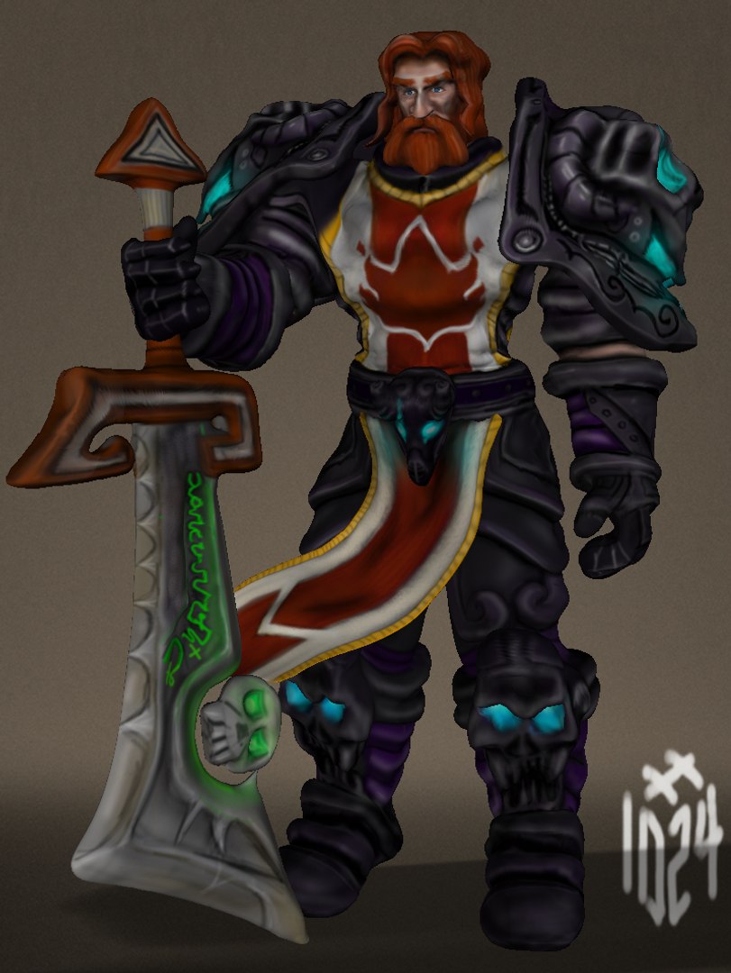 3d game hero model