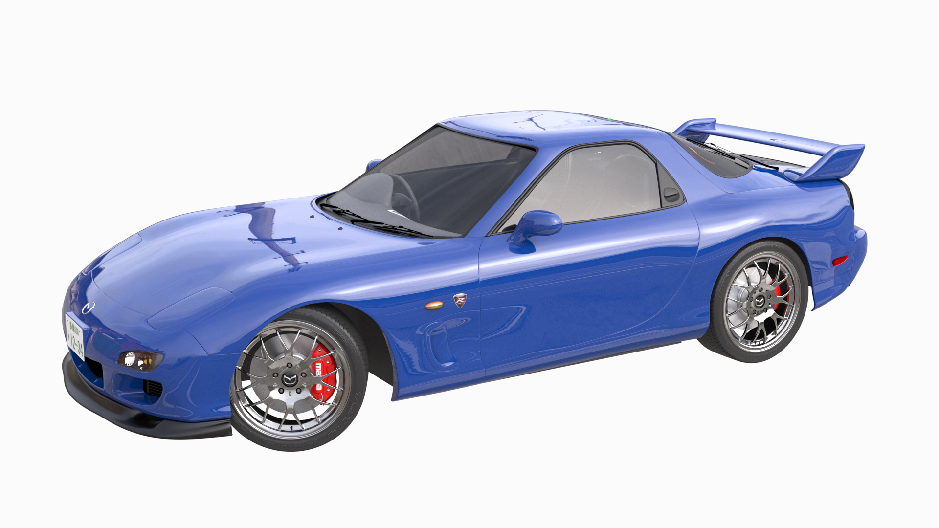 mazda spirit r 3d model