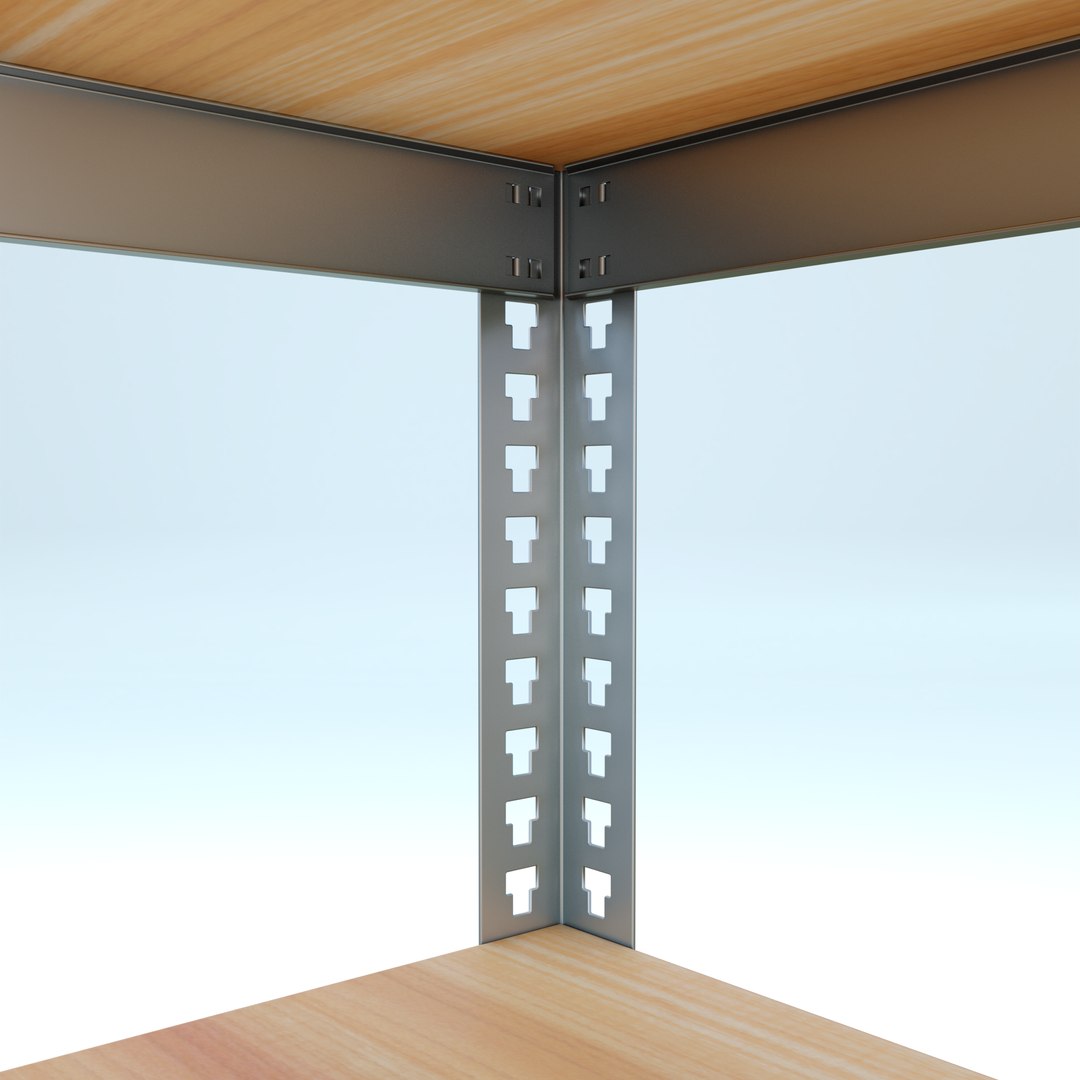 Storage Rack 3D Model - TurboSquid 1941932