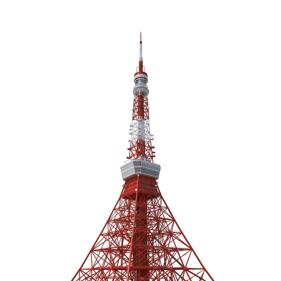 Tokyo Tower 3d Model