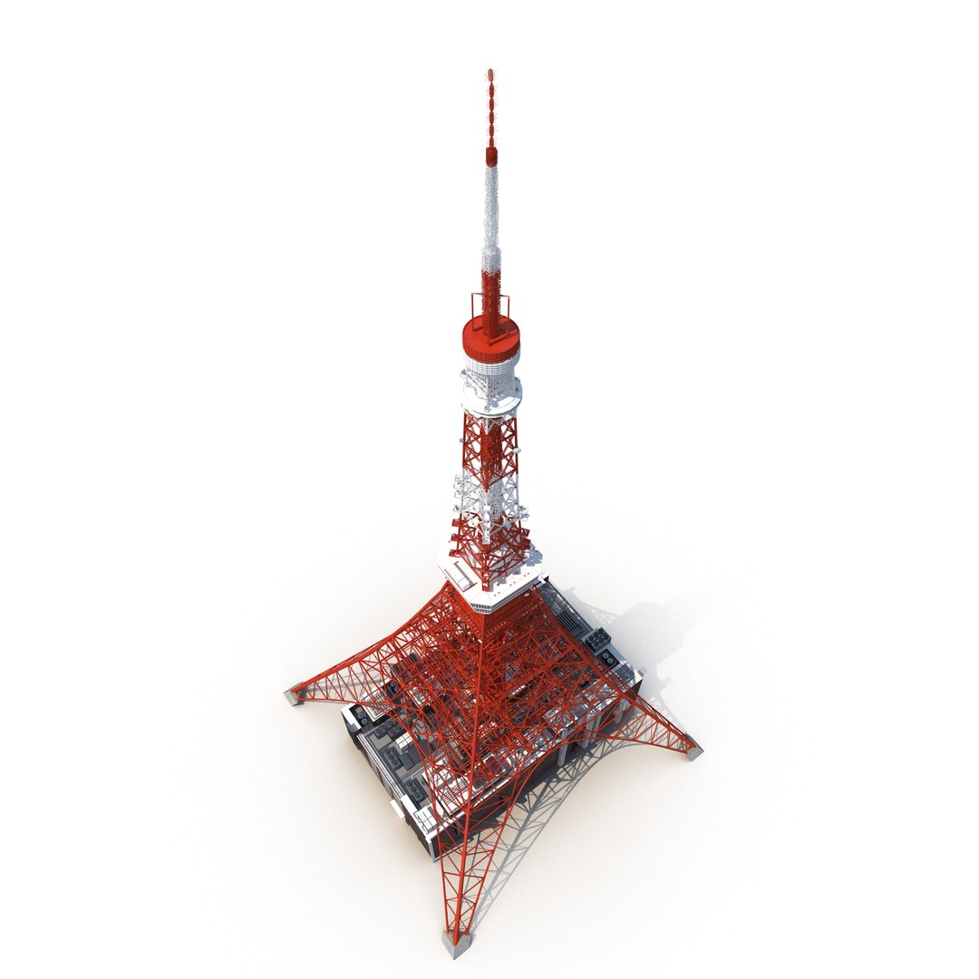 Tokyo Tower 3d Model