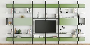 3D decoration wall model