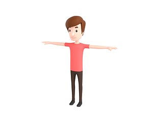 CartoonMan040 Man