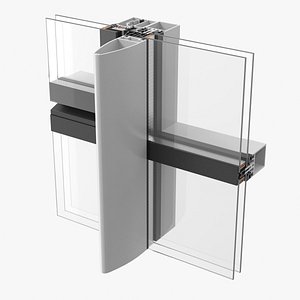 glazing construction 3D model