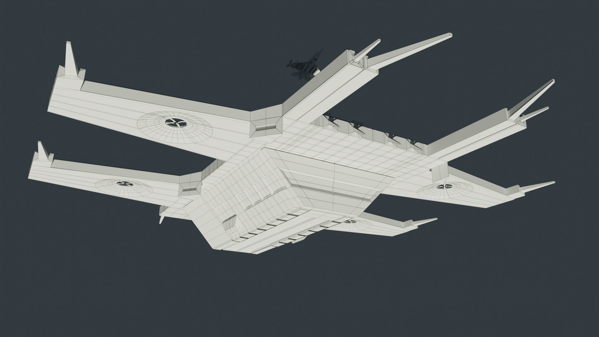 Helicarrier 3D Model - TurboSquid 1717824