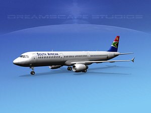 3d model scale airbus