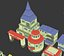 Anime Japanese Building Pack Low Poly