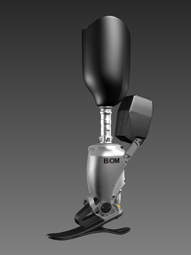 3d prosthetic leg model