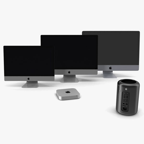 Apple Mac 桌面系列3D模型 - TurboSquid 2526802