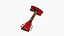 Electric Guitar J01 Red - Music Instrument Design
