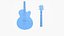 Electric Guitar J01 Red - Music Instrument Design