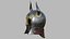 Casque barbare à cornes