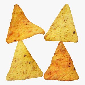 Tortilla chips 3D model
