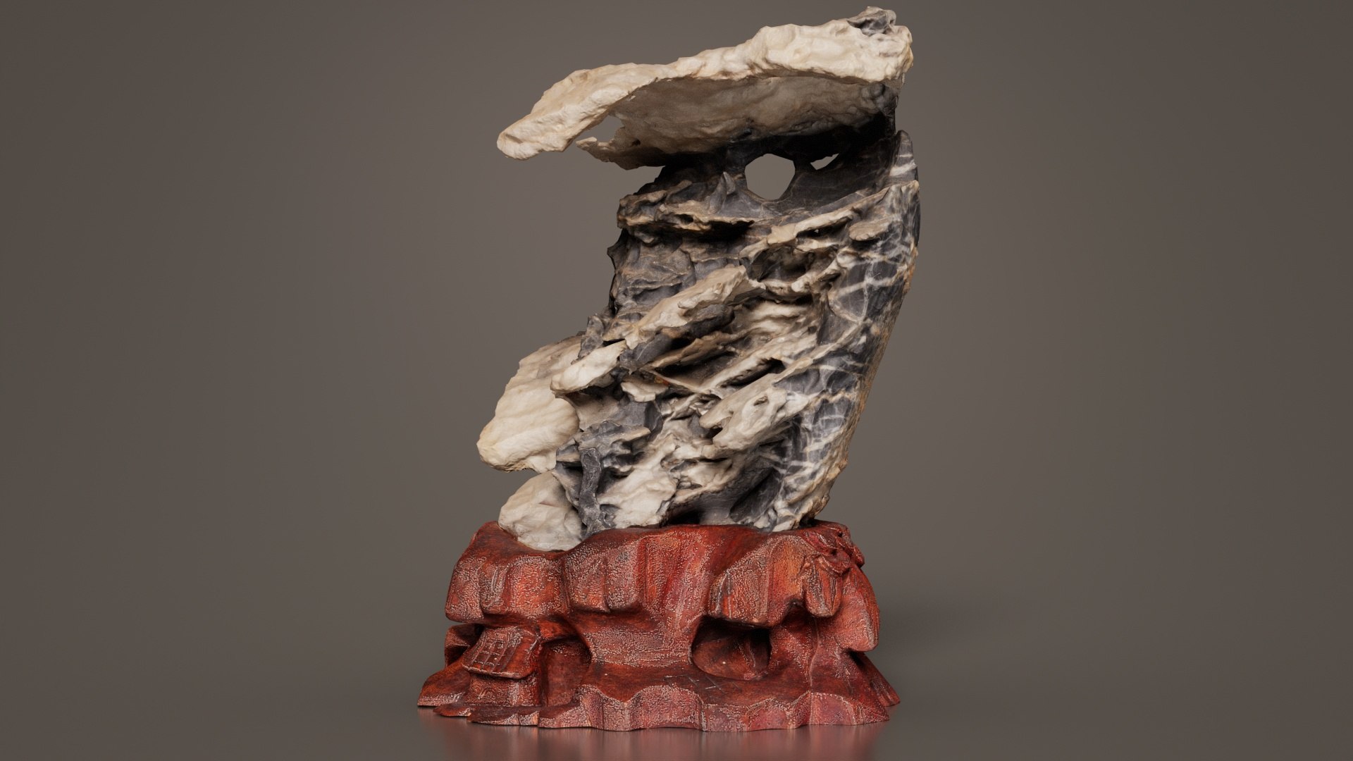 Suiseki Rock 19 Remastered Model - TurboSquid 2362650