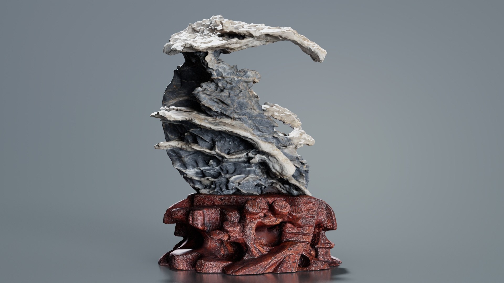 Suiseki Rock 19 Remastered Model - TurboSquid 2362650