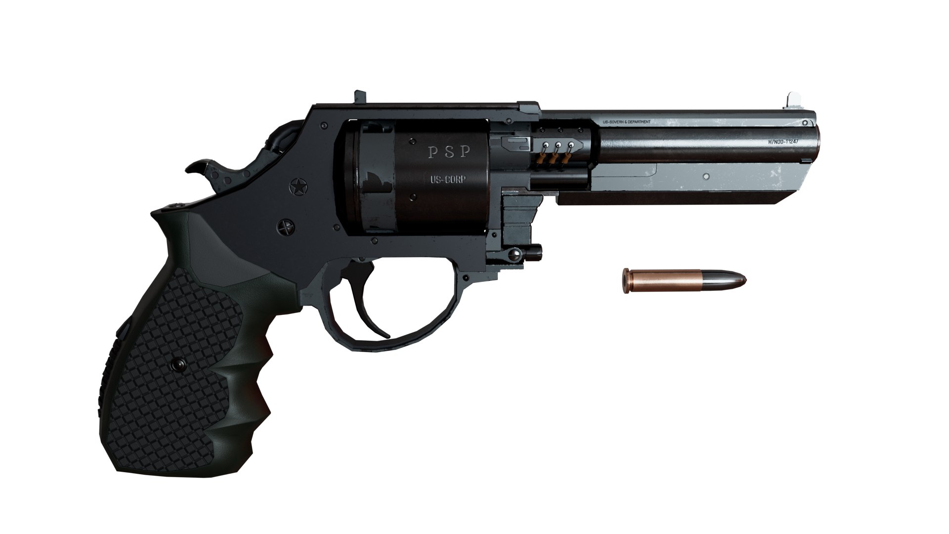 3D Rvolver Sci Fi Model TurboSquid 2074785 22 