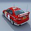 mitsubishi lancer rally car 3d max