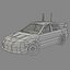 mitsubishi lancer rally car 3d max